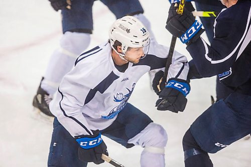 MIKAELA MACKENZIE / WINNIPEG FREE PRESS

Westin Michaud (16) skates at Manitoba Moose practice at the Bell MTS Iceplex in Winnipeg on Tuesday, Feb. 2, 2021. For Mike Sawatzky story.

Winnipeg Free Press 2021