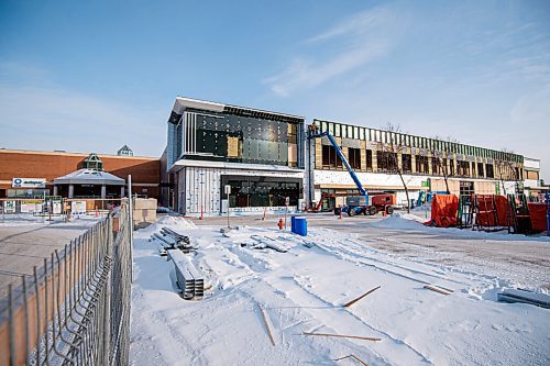 MIKE SUDOMA / WINNIPEG FREE PRESS
The old Sears store space at Polo Park mid facelift Friday afternoon
February 5, 2021