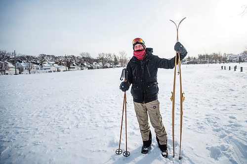 MIKAELA MACKENZIE / WINNIPEG FREE PRESS

Anders Swanson, with Winnipeg Trails, poses for a portrait at the Minto Athletic Grounds before a team grooms a new ski loop on the field in Winnipeg on Friday, Feb. 5, 2021. For JS story.

Winnipeg Free Press 2021