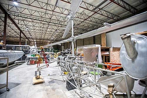 MIKAELA MACKENZIE / WINNIPEG FREE PRESS

The first helicopter to fly in Canada at the warehouse where exhibits are being conserved, restored, and prepared for the Western Canadian Aviation Museum (which is slated to open at the old airport in 2022) in Winnipeg on Wednesday, Feb. 3, 2021. Photo page.

Winnipeg Free Press 2021