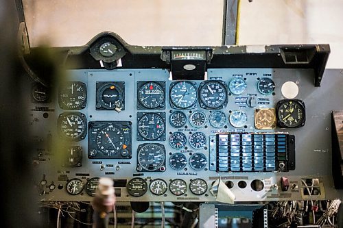 MIKAELA MACKENZIE / WINNIPEG FREE PRESS

The cockpit of the CL-84 Dunavert at the warehouse where exhibits are being conserved, restored, and prepared for the Western Canadian Aviation Museum (which is slated to open at the old airport in 2022) in Winnipeg on Wednesday, Feb. 3, 2021. Photo page.

Winnipeg Free Press 2021