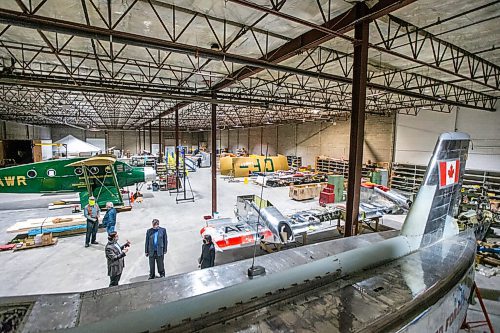 MIKAELA MACKENZIE / WINNIPEG FREE PRESS

The warehouse where exhibits are being conserved, restored, and prepared for the Western Canadian Aviation Museum (which is slated to open at the old airport in 2022) in Winnipeg on Wednesday, Feb. 3, 2021. Photo page.

Winnipeg Free Press 2021