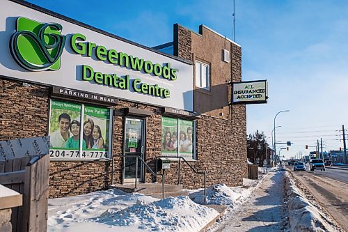 MIKAELA MACKENZIE / WINNIPEG FREE PRESS

Greenwoods Dental Centre, which is suing a patient and her friend after they posted online reviews suggesting an infection the patient got was the result of dirty instruments," in Winnipeg on Monday, Feb. 8, 2021. For Malak story.

Winnipeg Free Press 2021