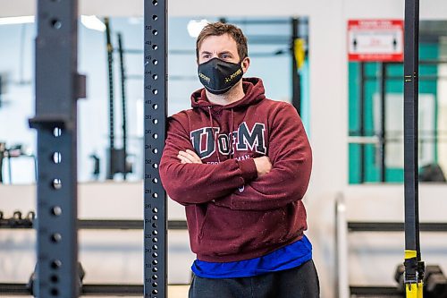 MIKAELA MACKENZIE / WINNIPEG FREE PRESS

Dino Camiré, owner of One Family Fitness, poses for a portrait in the gym in Winnipeg on Tuesday, Feb. 9, 2021. For Temur story.

Winnipeg Free Press 2021