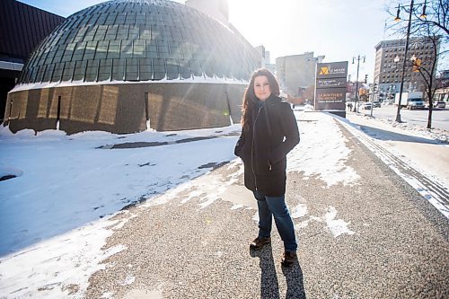 MIKAELA MACKENZIE / WINNIPEG FREE PRESS

Dorota Blumczynska, new CEO of the Manitoba Museum, poses for a portrait in front of the museum in Winnipeg on Friday, Feb. 12, 2021. For --- story.

Winnipeg Free Press 2021