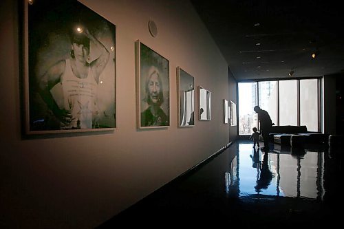 JOHN WOODS / WINNIPEG FREE PRESS
People attend the re-opening of the Winnipeg Art Gallery Sunday, February 14, 2021. Manitoba lifted some of its COVID-19 restrictions this weekend.

Reporter: stand-up