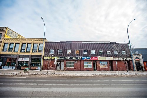 MIKAELA MACKENZIE / WINNIPEG FREE PRESS

The Manwin Hotel, which was shut down by provincial health inspectors because of a lack of heat, in Winnipeg on Thursday, Feb. 18, 2021. For -- story.

Winnipeg Free Press 2021