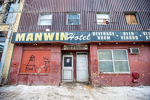 MIKAELA MACKENZIE / WINNIPEG FREE PRESS

The Manwin Hotel, which was shut down by provincial health inspectors because of a lack of heat, in Winnipeg on Thursday, Feb. 18, 2021. For -- story.

Winnipeg Free Press 2021