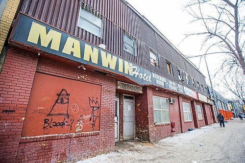 MIKAELA MACKENZIE / WINNIPEG FREE PRESS

The Manwin Hotel, which was shut down by provincial health inspectors because of a lack of heat, in Winnipeg on Thursday, Feb. 18, 2021. For -- story.

Winnipeg Free Press 2021