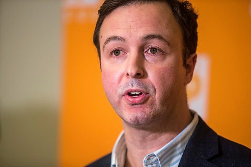 MIKAELA MACKENZIE / WINNIPEG FREE PRESS

NDP Hydro Critic Adrien Sala speaks to the media at the Manitoba Legislative Building in Winnipeg on Friday, Feb. 19, 2021. For Carol Sanders story.

Winnipeg Free Press 2021