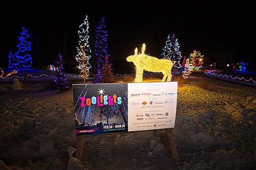 MIKE SUDOMA / WINNIPEG FREE PRESS
Colourful light displays take over the Assiniboine Park Zoo as the Zoo Lights show opens its doors Saturday.
February 19, 2021