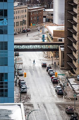 MIKAELA MACKENZIE / WINNIPEG FREE PRESS

The view from the 16th floor of the Delta hotel in Winnipeg on Monday, Feb. 22, 2021. For Ben Waldman story.

Winnipeg Free Press 2021