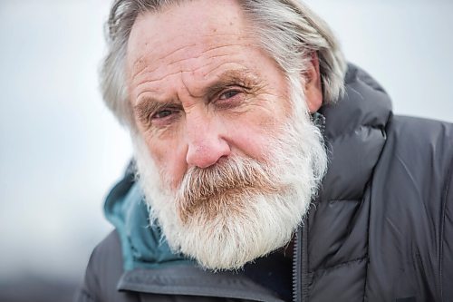 MIKAELA MACKENZIE / WINNIPEG FREE PRESS

Polar bear tracker Dennis Compayre poses for a portrait at Westview Park in Winnipeg on Tuesday, Feb. 23, 2021. For Al Small story.

Winnipeg Free Press 2021