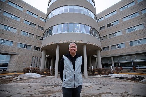 JOHN WOODS / WINNIPEG FREE PRESS
Charles Gagne, CEO of Actionmarguerite, is photographed outside the care centre in Winnipeg, Tuesday, February 23, 2021. Actionmarguerite has had a COVID-19 outbreak despite residents receiving their vaccinations.

Reporter: Sanders
