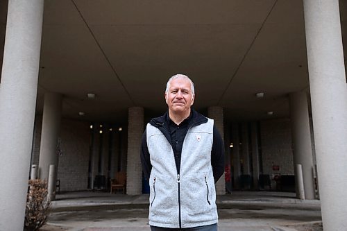 JOHN WOODS / WINNIPEG FREE PRESS
Charles Gagne, CEO of Actionmarguerite, is photographed outside the care centre in Winnipeg, Tuesday, February 23, 2021. Actionmarguerite has had a COVID-19 outbreak despite residents receiving their vaccinations.

Reporter: Sanders
