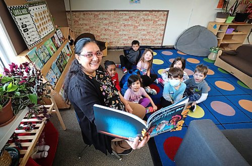 RUTH BONNEVILLE / WINNIPEG FREE PRESS 

BIZ - BIZ GRANTS

Priti Bhatt reads a book to kids at Kings Park Child Care on Wednesday.  Kings Park Child Care is one of two local businesses to receive special grant.   

Story: Two Winnipeg businesses are part of only a dozen handpicked by Canada Life and the Canadian Chambers of Commerce to receive a grant for $10,000. (This is essentially the same amount of COVID funding offered by any provincial government.) 

Reporter | Winnipeg Free Press

Feb 24, 2021
