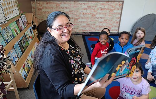 RUTH BONNEVILLE / WINNIPEG FREE PRESS 

BIZ - BIZ GRANTS

Priti Bhatt reads a book to kids at Kings Park Child Care on Wednesday.  Kings Park Child Care is one of two local businesses to receive special grant.   

Story: Two Winnipeg businesses are part of only a dozen handpicked by Canada Life and the Canadian Chambers of Commerce to receive a grant for $10,000. (This is essentially the same amount of COVID funding offered by any provincial government.) 

Reporter | Winnipeg Free Press

Feb 24, 2021
