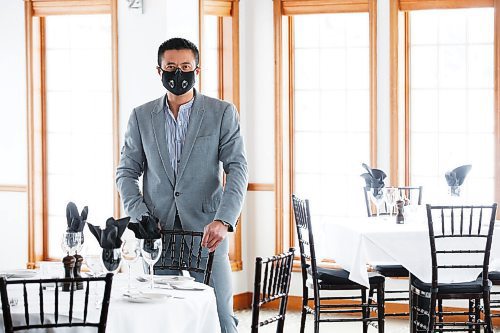 JOHN WOODS / WINNIPEG FREE PRESS
Ray Louie, manager and owner of The Gates on Roblin, is photographed at the restaurant in Winnipeg, Wednesday, February 24, 2021. People planning weddings say the uncertainty of 2021 has left them unsure of what to do next. Venues are helping to reschedule, but typically not refunding deposits.

Reporter: Abas
