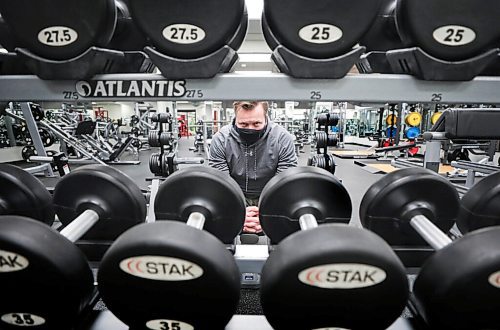 RUTH BONNEVILLE / WINNIPEG FREE PRESS 
 
LOCAL - gyms

Sportex director, Roger Regnier, inside the gym which remains empty.

Story: Even as restrictions continue to loosen, some local businesses have chosen to keep their doors closed completely.


Malak Abas
Reporter | Winnipeg Free Press


Feb 26, 2021
