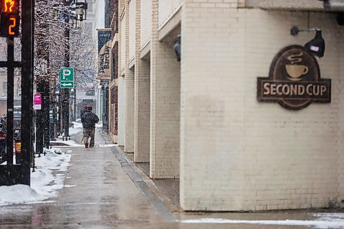 MIKAELA MACKENZIE / WINNIPEG FREE PRESS

The closed-down Second Cup in downtown Winnipeg on Friday, Feb. 26, 2021. For Joyanne story.

Winnipeg Free Press 2021