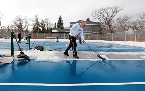 RUTH BONNEVILLE / WINNIPEG FREE PRESS 

Local  - Weather Standup Pickle Ball

Jim Howarth clears the snow off a pickle ball court at Sir John Franklin Park while his friends play on the cleared court next to him on a balmy spring-like afternoon Tuesday.


March 02, 2021