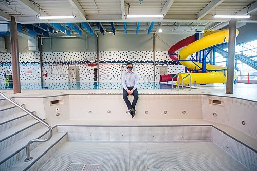 MIKAELA MACKENZIE / WINNIPEG FREE PRESS

YMCA vice-president of health, fitness, and aquatics Mike Whalen poses for a portrait at the south branch pool in Winnipeg on Wednesday, March 3, 2021. For JS story.

Winnipeg Free Press 2021