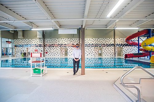 MIKAELA MACKENZIE / WINNIPEG FREE PRESS

YMCA vice-president of health, fitness, and aquatics Mike Whalen poses for a portrait at the south branch pool in Winnipeg on Wednesday, March 3, 2021. For JS story.

Winnipeg Free Press 2021