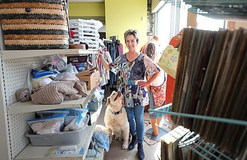 RUTH BONNEVILLE / WINNIPEG FREE PRESS 

LOCAL - Sscope, 865 Main St


Angela McCaughan, CEO of Sscope, in Sscope's new thrift store with her dog and Sscope's furry friend, Bossy. 

Story: Neechi Commons has quietly been converted to sscope inc., a community for people experiencing homelessness, and now they are trying to buy the building. 

NIIGAAN SINCLAIR story

March 04, 2021
