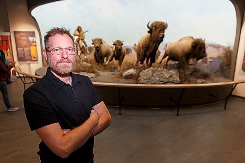 MIKE DEAL / WINNIPEG FREE PRESS
Manitoba Museum curator, Roland Sawatzky, has put out a call for artifacts from the COVID-19 pandemic.
See Jen Zoratti story
210305 - Friday, March 05, 2021.