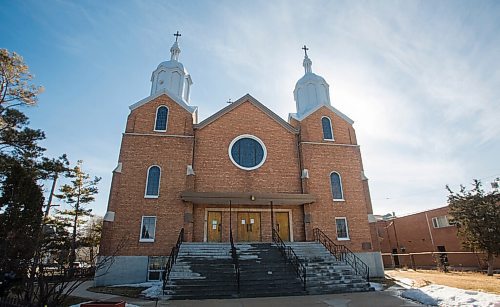 MIKE DEAL / WINNIPEG FREE PRESS
During Monday's provincial COVID-19 update announcement public health officials said that there was a possible exposure to the corona virus on March 4 at St. Andrews Ukrainian Church, 160 Euclid Ave.
210308 - Monday, March 08, 2021.