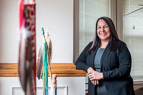 MIKAELA MACKENZIE / WINNIPEG FREE PRESS

Stephanie Scott, the first Indigenous woman to lead the National Centre for Truth and Reconciliation, poses for a portrait at the centre in Winnipeg on Wednesday, March 10, 2021. For Malak story.

Winnipeg Free Press 2021