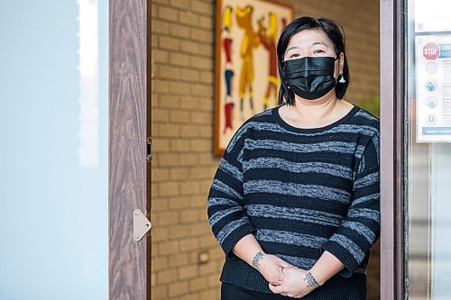 MIKAELA MACKENZIE / WINNIPEG FREE PRESS

Janet Kanayok poses for a portrait at the Manitoba Inuit Association in Winnipeg on Tuesday, March 16, 2021. For Eva Wasney story.

Winnipeg Free Press 2021