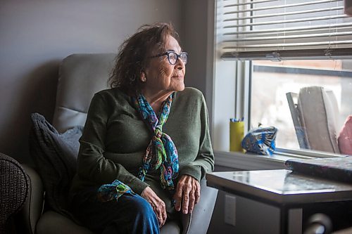 MIKAELA MACKENZIE / WINNIPEG FREE PRESS

Elder Mary Courchene, who gave the WAG its new Anishnaabemowin name, poses for a portrait in her home in Winnipeg on Tuesday, March 16, 2021. For --- story.

Winnipeg Free Press 2021