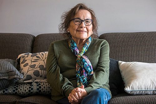 MIKAELA MACKENZIE / WINNIPEG FREE PRESS

Elder Mary Courchene, who gave the WAG its new Anishnaabemowin name, poses for a portrait in her home in Winnipeg on Tuesday, March 16, 2021. For --- story.

Winnipeg Free Press 2021