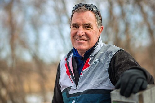 MIKAELA MACKENZIE / WINNIPEG FREE PRESS

Ian Hughes, who is on the board of directors for Trails Manitoba and is an Honour 150 recipient, poses for a portrait in Assiniboine Park in Winnipeg on Wednesday, March 17, 2021. For Aaron Epp story.

Winnipeg Free Press 2021