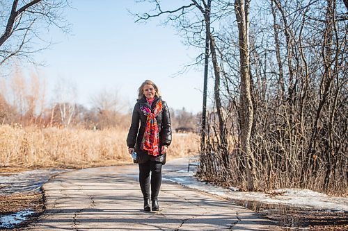 MIKE SUDOMA / WINNIPEG FREE PRESS 
Winnipeg Epidemiologist, Cynthia Carr, enjoys some fresh air at Assiniboine Park Friday afternoon
March 19, 2021