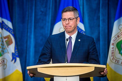 MIKAELA MACKENZIE / WINNIPEG FREE PRESS

Mayor Brian Bowman answers questions about his state of the city address at City Hall in Winnipeg on Friday, March 19, 2021. For Joyanne Pursaga story.

Winnipeg Free Press 2021