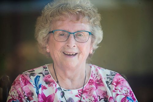 MIKAELA MACKENZIE / WINNIPEG FREE PRESS

Margaret Ward, a senior at the Convalescent Home of Winnipeg who has received the vaccination, poses for a portrait at the care home in Winnipeg on Monday, March 22, 2021. For Kevin Rollason story.

Winnipeg Free Press 2021