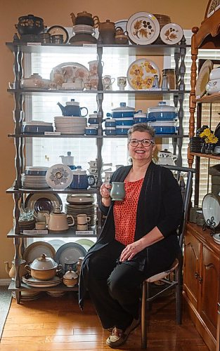MIKE DEAL / WINNIPEG FREE PRESS
Janice Perkins, owner of Missing Pieces (646 Academy Road). 
Since '93, Janice has searched high and low for dinnerware, flatware etc. that customers from all over the world have requested, to complete a cherished set. She started with zero inventory, working out of a bedroom in a three-bedroom apartment, outgrew three spaces (including a retail operation, also on Academy) before moving to her current digs, one year ago. 
See Dave Sanderson story
210324 - Wednesday, March 24, 2021.