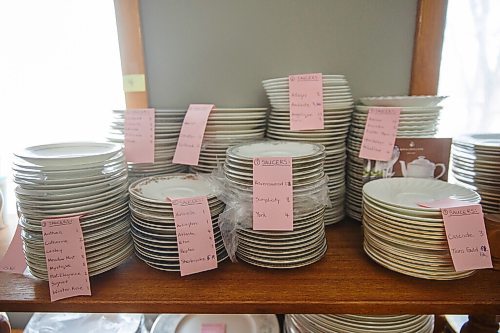 MIKE DEAL / WINNIPEG FREE PRESS
Janice Perkins, owner of Missing Pieces (646 Academy Road).
Royal Doulton plates.
Since '93, Janice has searched high and low for dinnerware, flatware etc. that customers from all over the world have requested, to complete a cherished set. She started with zero inventory, working out of a bedroom in a three-bedroom apartment, outgrew three spaces (including a retail operation, also on Academy) before moving to her current digs, one year ago.
See Dave Sanderson story
210324 - Wednesday, March 24, 2021.