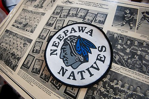 JOHN WOODS / WINNIPEG FREE PRESS
Neepawa Natives memorabilia in the home of Myles Cathcart Thursday, March 25, 2021. Cathcart was a driving force behind Neepawa Natives organization for years. The Natives organization are planning a name change.

Reporter: Sawatzky