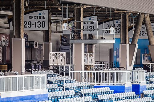 MIKAELA MACKENZIE / WINNIPEG FREE PRESS

Empty seats at IG Field in Winnipeg on Thursday, March 25, 2021.  For Jeff Hamilton story.

Winnipeg Free Press 2021