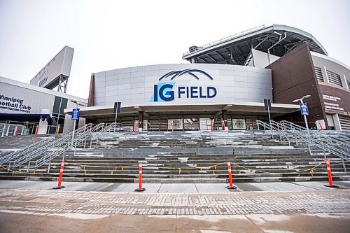 MIKAELA MACKENZIE / WINNIPEG FREE PRESS

IG Field in Winnipeg on Thursday, March 25, 2021.  For Jeff Hamilton story.

Winnipeg Free Press 2021