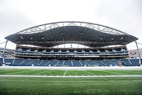 MIKAELA MACKENZIE / WINNIPEG FREE PRESS

Empty seats at IG Field in Winnipeg on Thursday, March 25, 2021.  For Jeff Hamilton story.

Winnipeg Free Press 2021