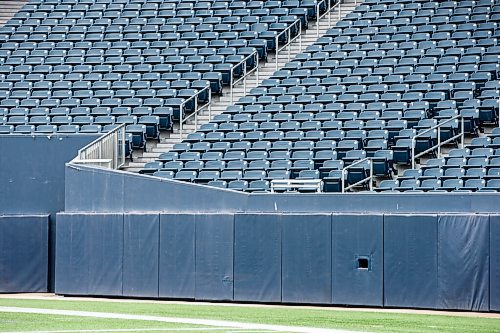 MIKAELA MACKENZIE / WINNIPEG FREE PRESS

Empty seats at IG Field in Winnipeg on Thursday, March 25, 2021.  For Jeff Hamilton story.

Winnipeg Free Press 2021