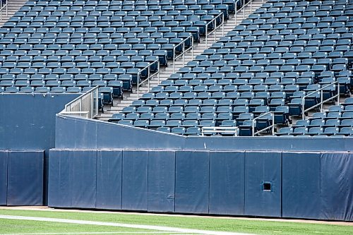 MIKAELA MACKENZIE / WINNIPEG FREE PRESS

Empty seats at IG Field in Winnipeg on Thursday, March 25, 2021.  For Jeff Hamilton story.

Winnipeg Free Press 2021