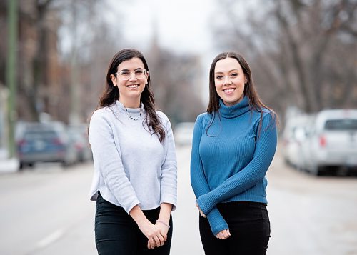 MIKE SUDOMA / WINNIPEG FREE PRESS
(Left to right) Lawyers Mercedes Ayala and Kara Moore volunteer their time on the board of directors of the Bravestone Centre, a non-profit that supports women and children affected by domestic violence.
March 26, 2021