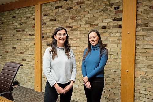MIKE SUDOMA / WINNIPEG FREE PRESS
(Left to right) Lawyers Mercedes Ayala and Kara Moore volunteer their time on the board of directors of the Bravestone Centre, a non-profit that supports women and children affected by domestic violence.
March 26, 2021