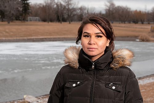 JESSE BOILY  / WINNIPEG FREE PRESS
Celina Sinisalo, 25, poses for a portrait in Winnipeg on Friday. Sinisalo is a single mother who uses payday loans and EIA has to repay back her CERB after applying early in the pandemic.  Friday, March 26, 2021.
Reporter: Joel Schlesinger