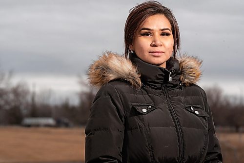 JESSE BOILY  / WINNIPEG FREE PRESS
Celina Sinisalo, 25, poses for a portrait in Winnipeg on Friday. Sinisalo is a single mother who uses payday loans and EIA has to repay back her CERB after applying early in the pandemic.  Friday, March 26, 2021.
Reporter: Joel Schlesinger